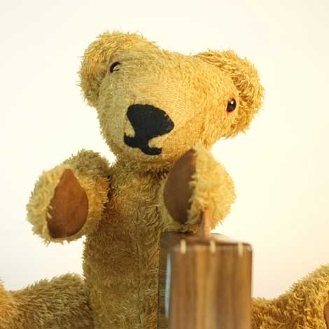 MacEwan and his walnut and carbon suitcase