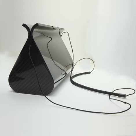 carbon fibre handbag