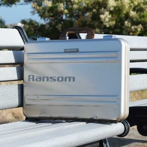 zero case with the words Ransom on the side